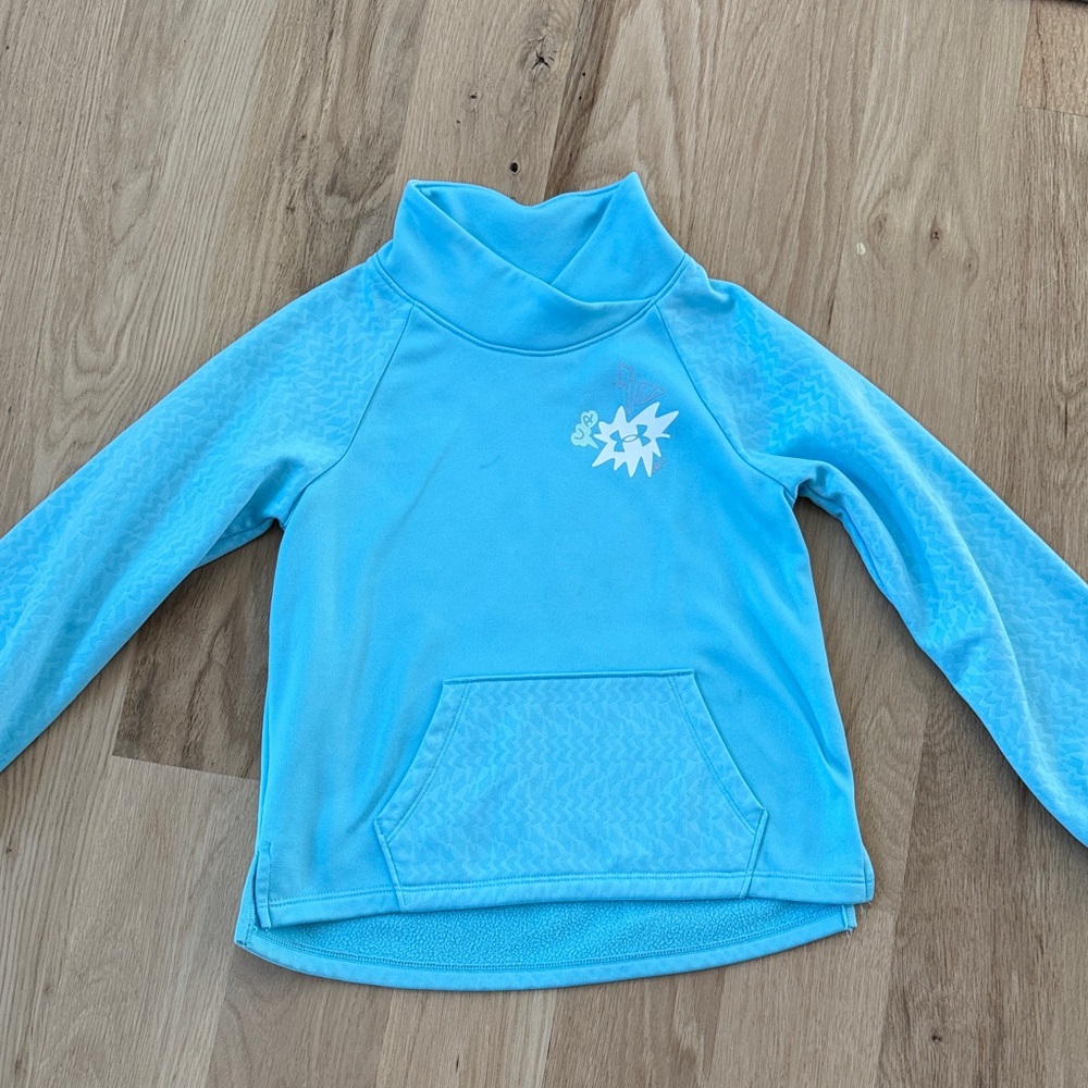 Under Armour Kids Sky Blue Graphic Hoodie
